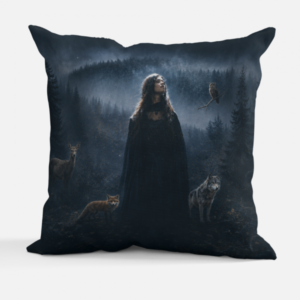 Coussin Iléa "L'appel de la Forêt"